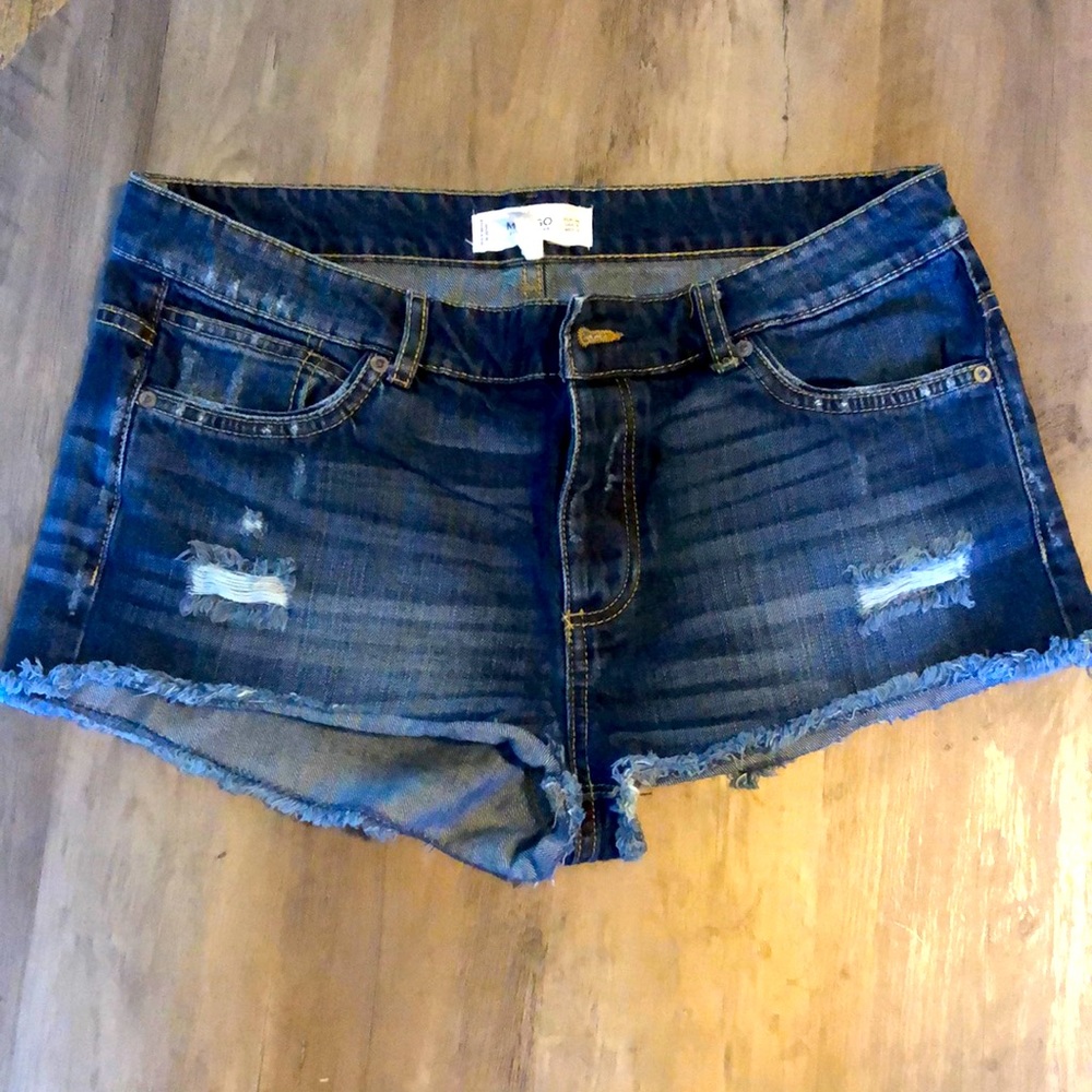 MANGO, Size USA 6, Denim Shorts